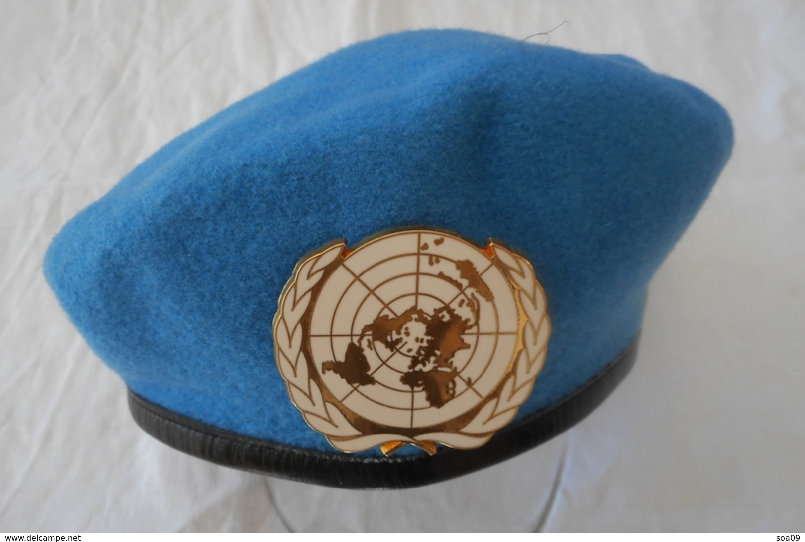 Béret Nations Unies ONU Casque Bleu 1997 - Casques & Coiffures