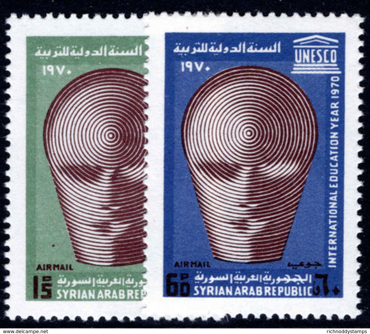 Syria 1970 International Education Year Unmounted Mint. - Syria