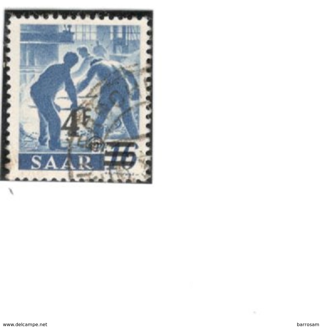 SAAR1947-50: Michel231Zused - Used Stamps