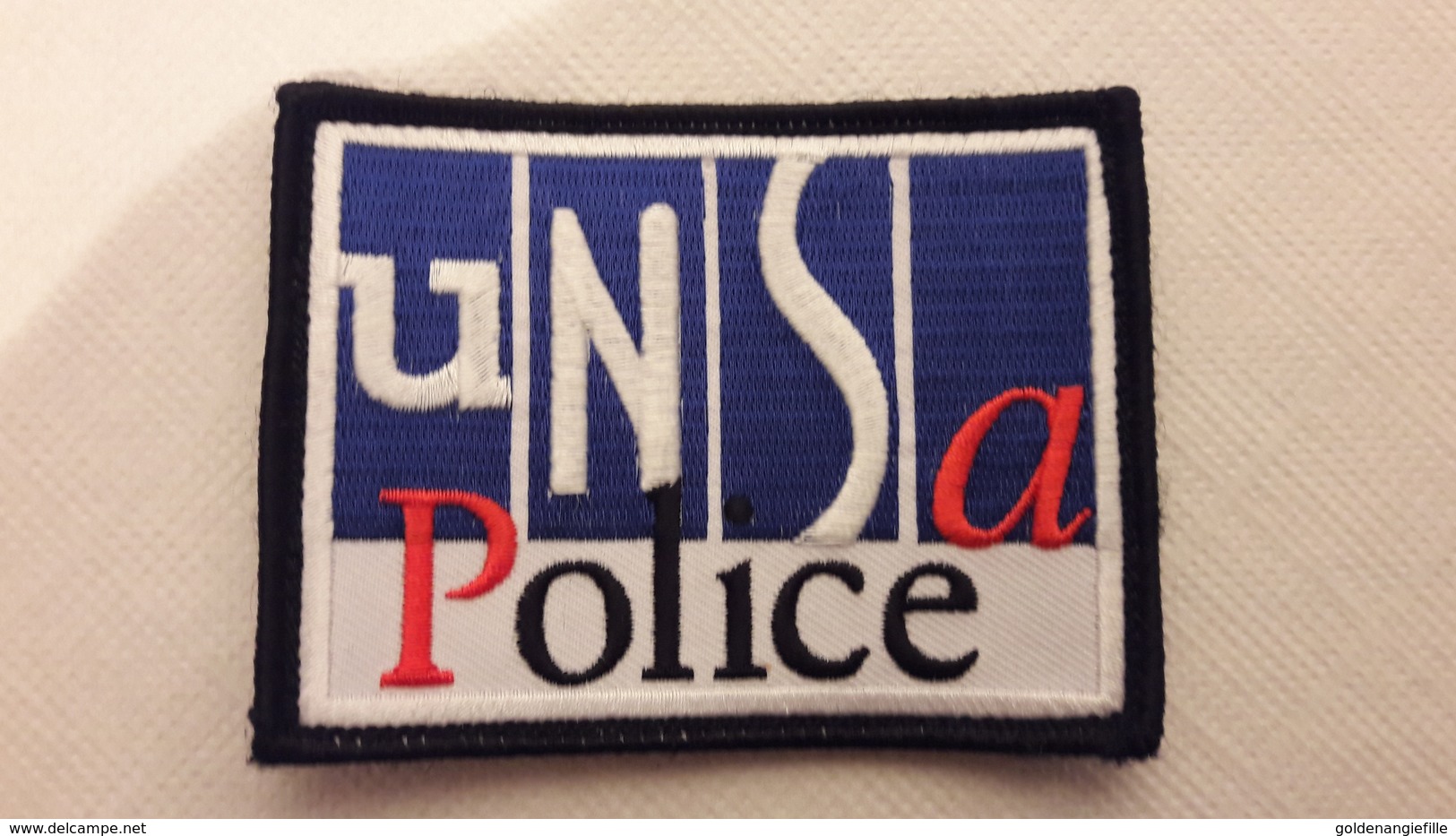 Ecusson-insigne Police -- Syndicat UNSA Police -- Occasion -- Pour Collection Et Collectionneur - Police & Gendarmerie