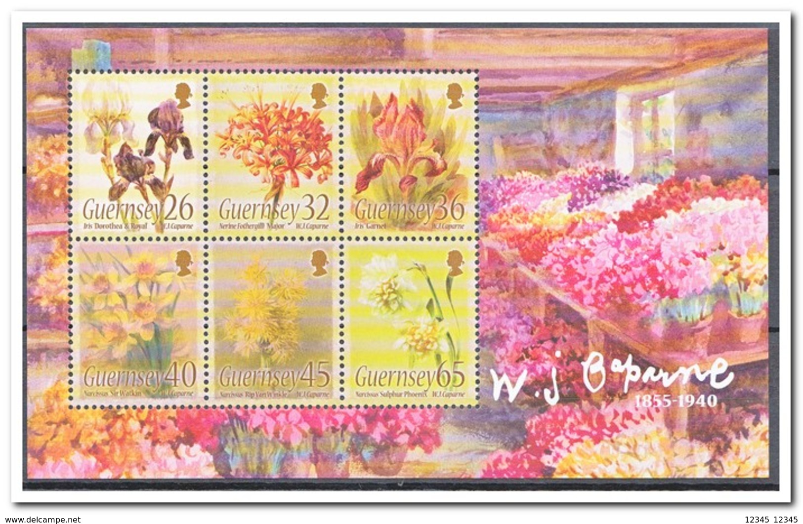 Guernsey 2005, Postfris MNH, Flowers - Guernsey