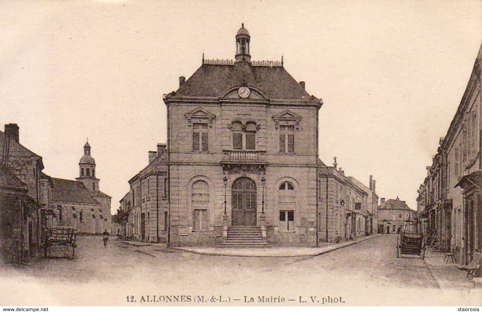 D49  ALLONNES  La Mairie - Allonnes