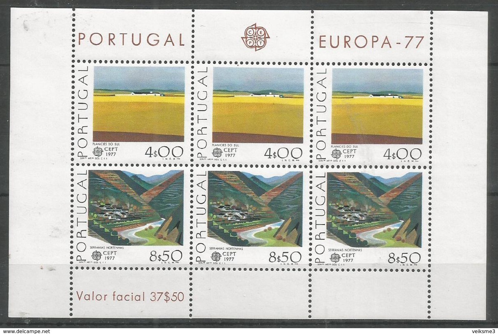 PORTUGAL - MNH - Europa-CEPT - Nature - 1977 - 1977