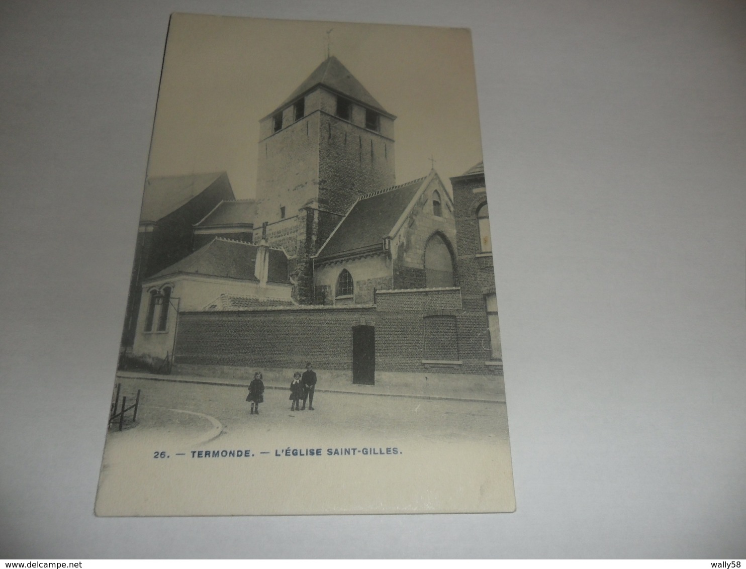 Dendermonde :termonde L'église Saint-gilles - Dendermonde