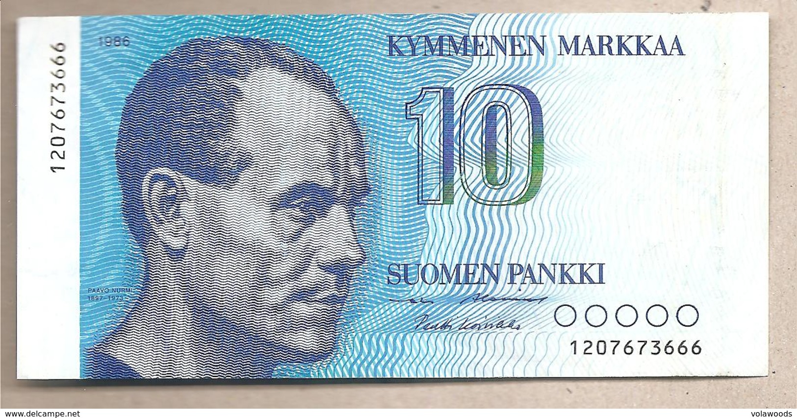 Finlandia - Banconota Circolata Da 10 Markka P-113a.15  - 1986 - Finlande