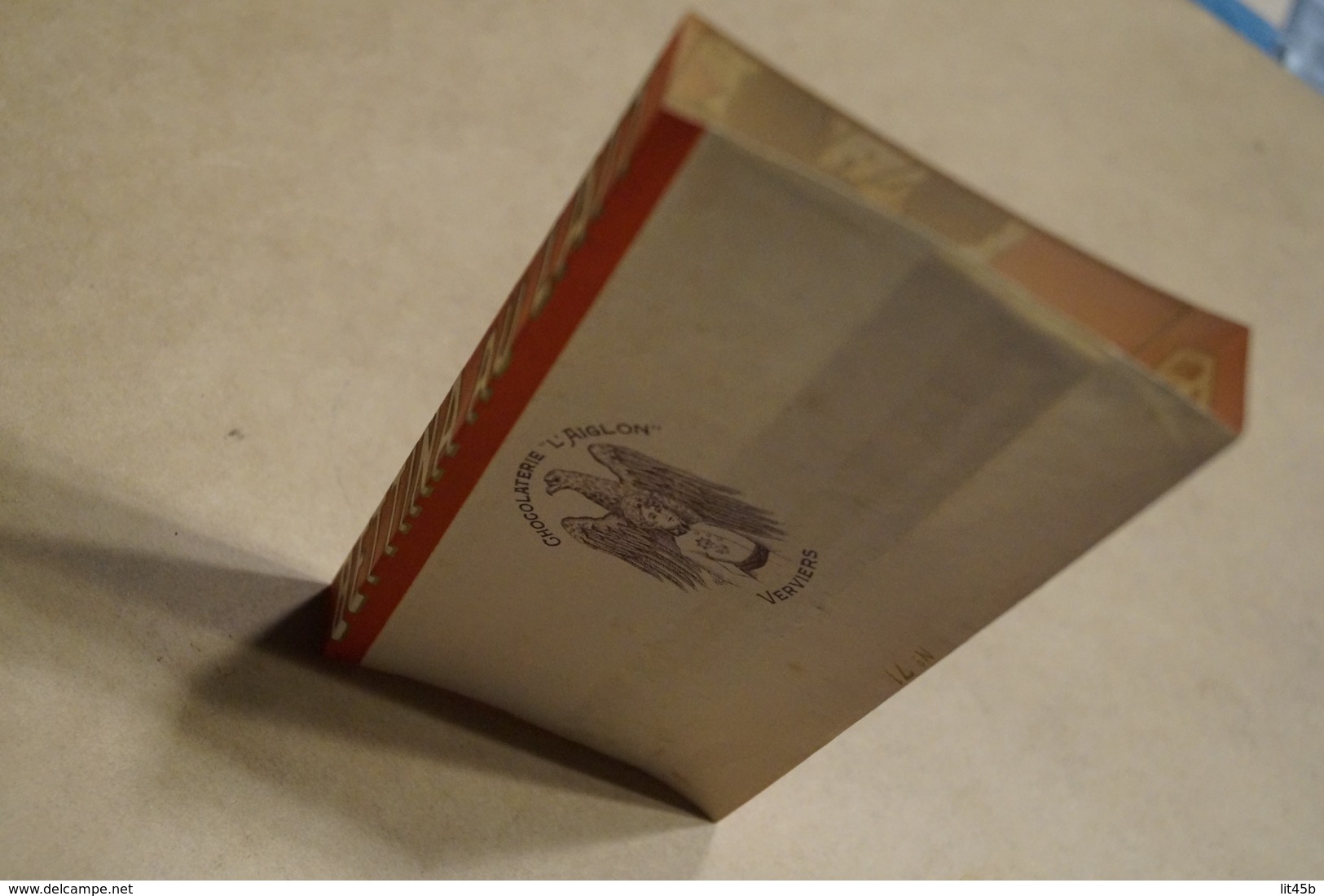 Ancien Emballage Publicitaire Originale,Chocolat Bettina,Aiglon,Verviers,18 Cm. Sur 11 Cm.collector - Chocolat