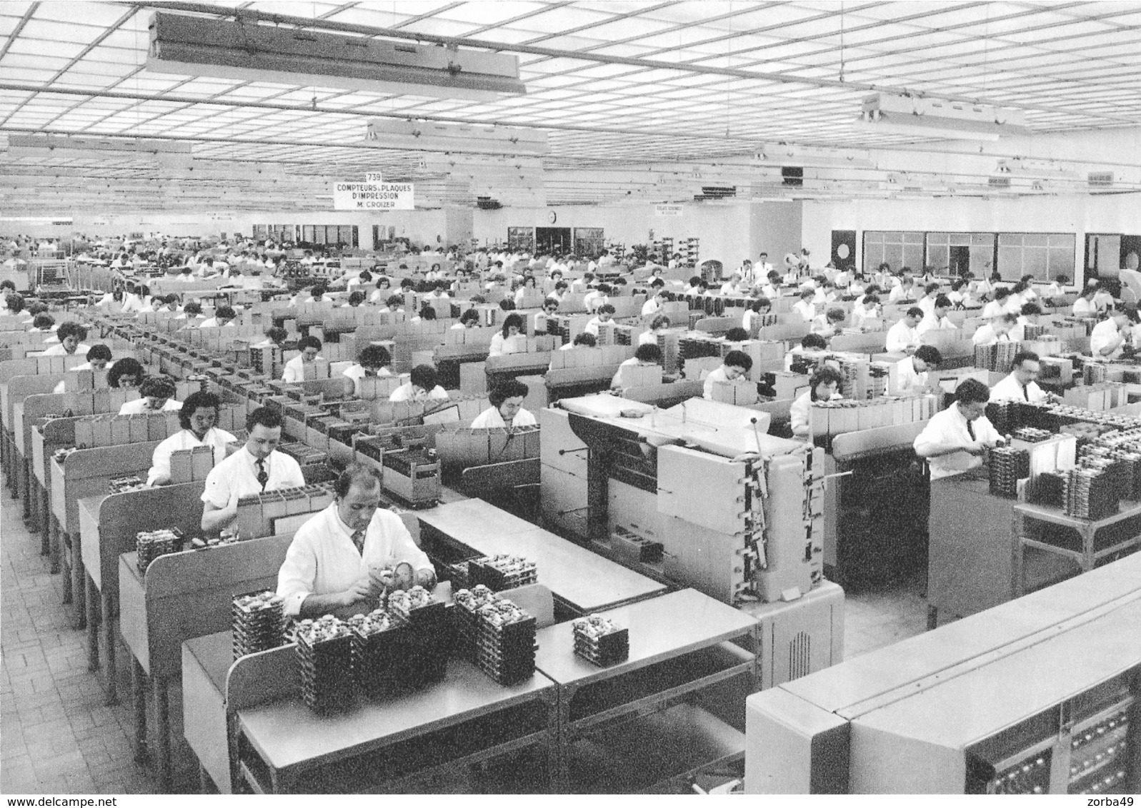 Usine IBM CORBEIL ESSONNES 1961 - Non Classés