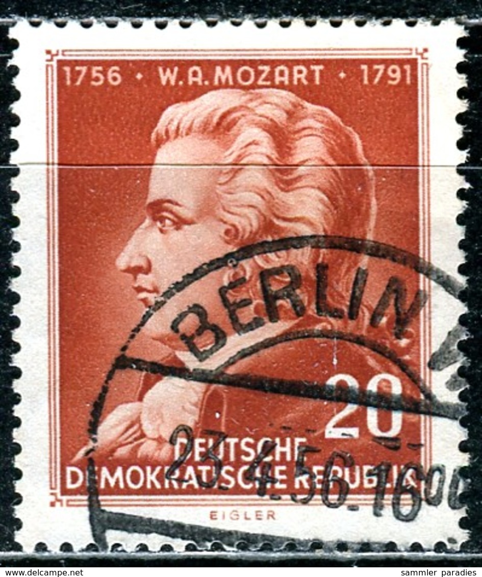 A12-50-1) DDR - Mi 511 - OO Gestempelt (A) - 20Pf          Mozart - Gebraucht