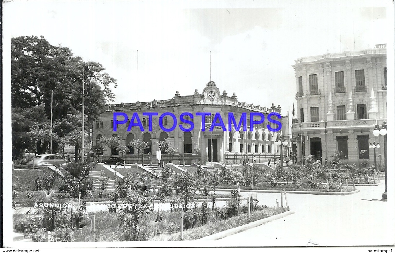 104812 PARAGUAY ASUNCION BANK BANCO DE LA REPUBLICA POSTAL POSTCARD - Paraguay