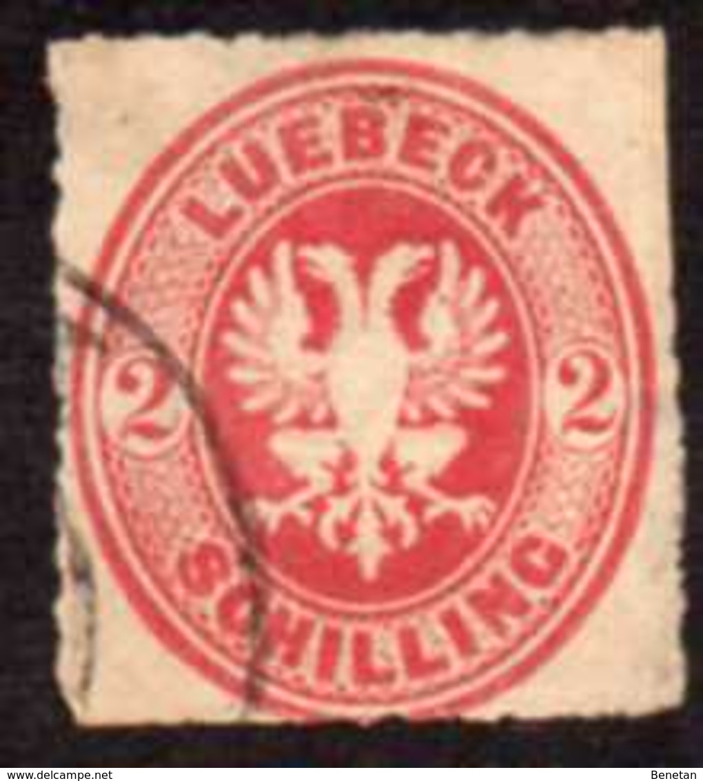 Germany Luebeck Yv# 9 Used - Lubeck