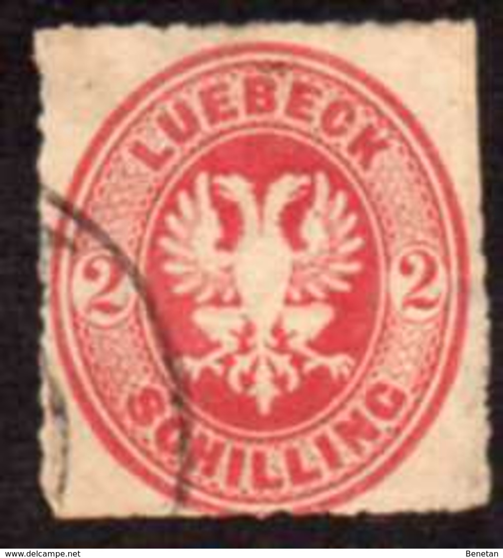 Germany Luebeck Yv# 9 Used - Luebeck