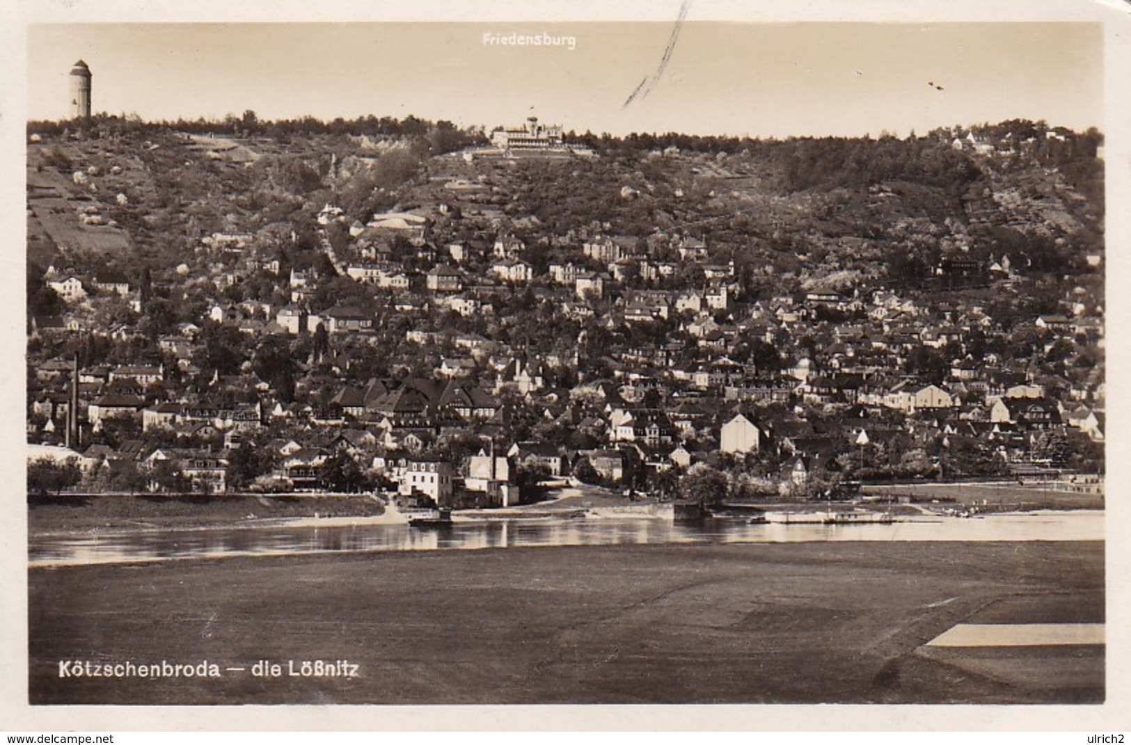 AK Kötzschenbroda - Die Lößnitz - 1935 (38131) - Radebeul