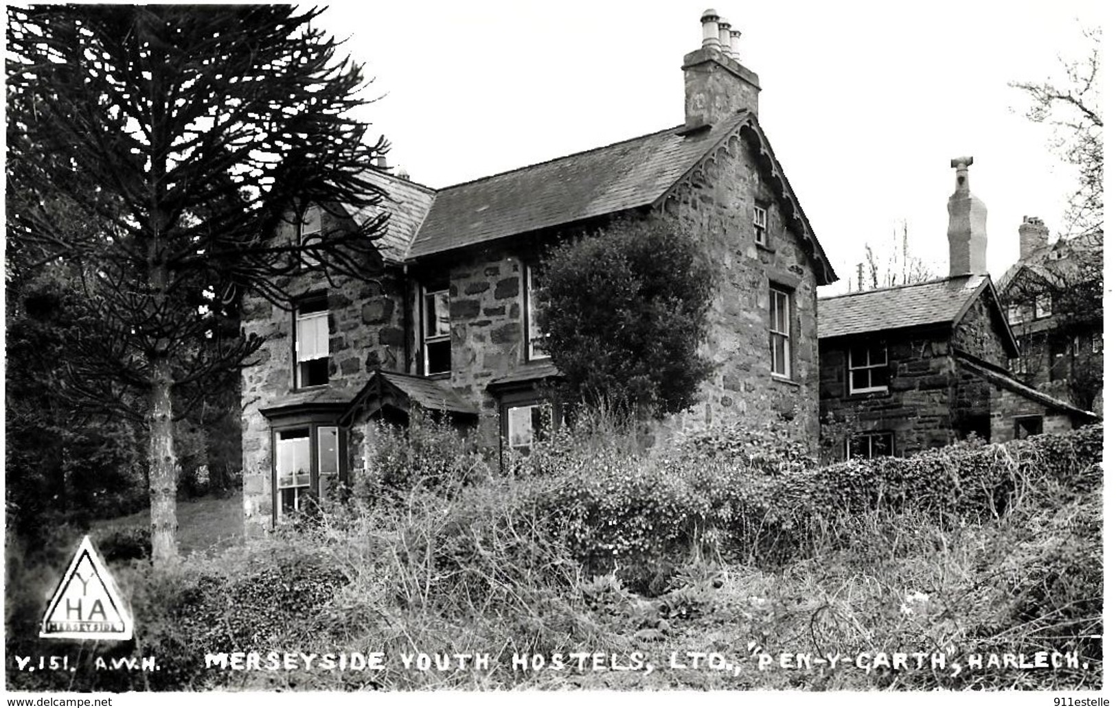 MERSEYSIDE YOUTH  HOSTELS , LTD, PEN - Y CARTH ,  HARLECH - Autres & Non Classés