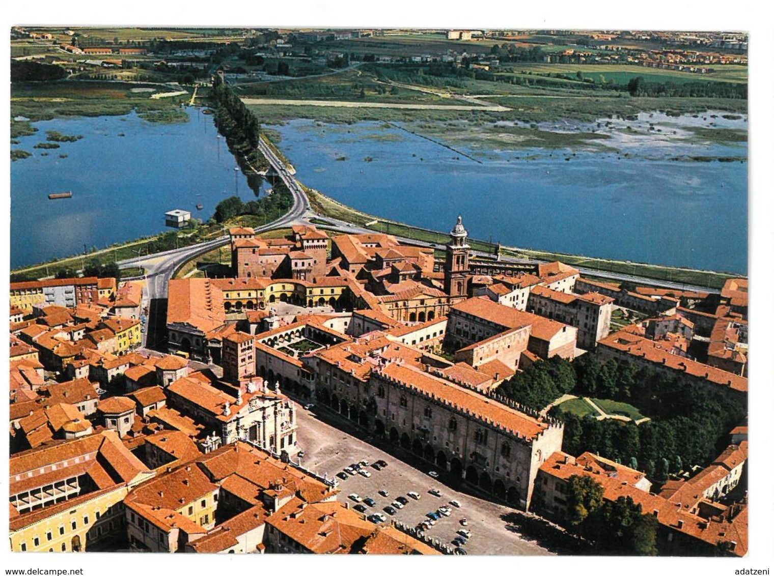 Lombardia Mantova  Veduta Aerea Non Viaggiata Condizioni Come Da Scansione - Mantova