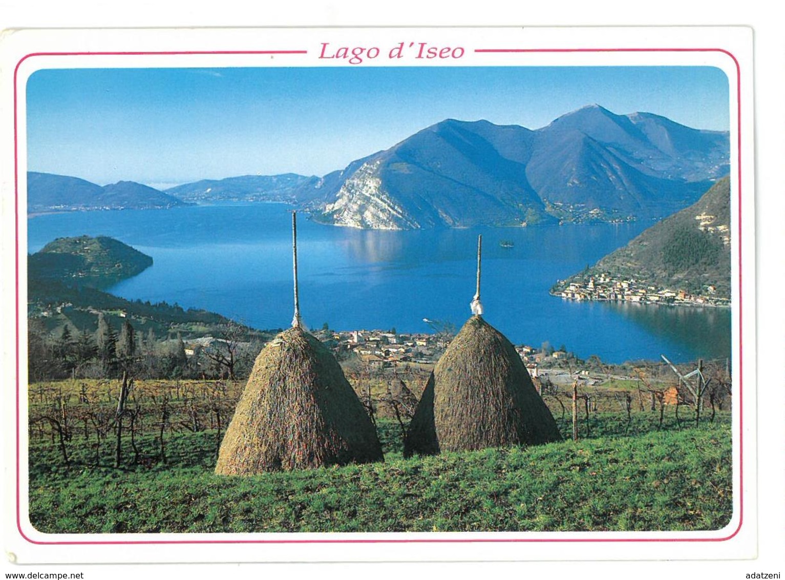 Lombardia Lago D’Iseo Non Viaggiata Condizioni Come Da Scansione - Altri & Non Classificati