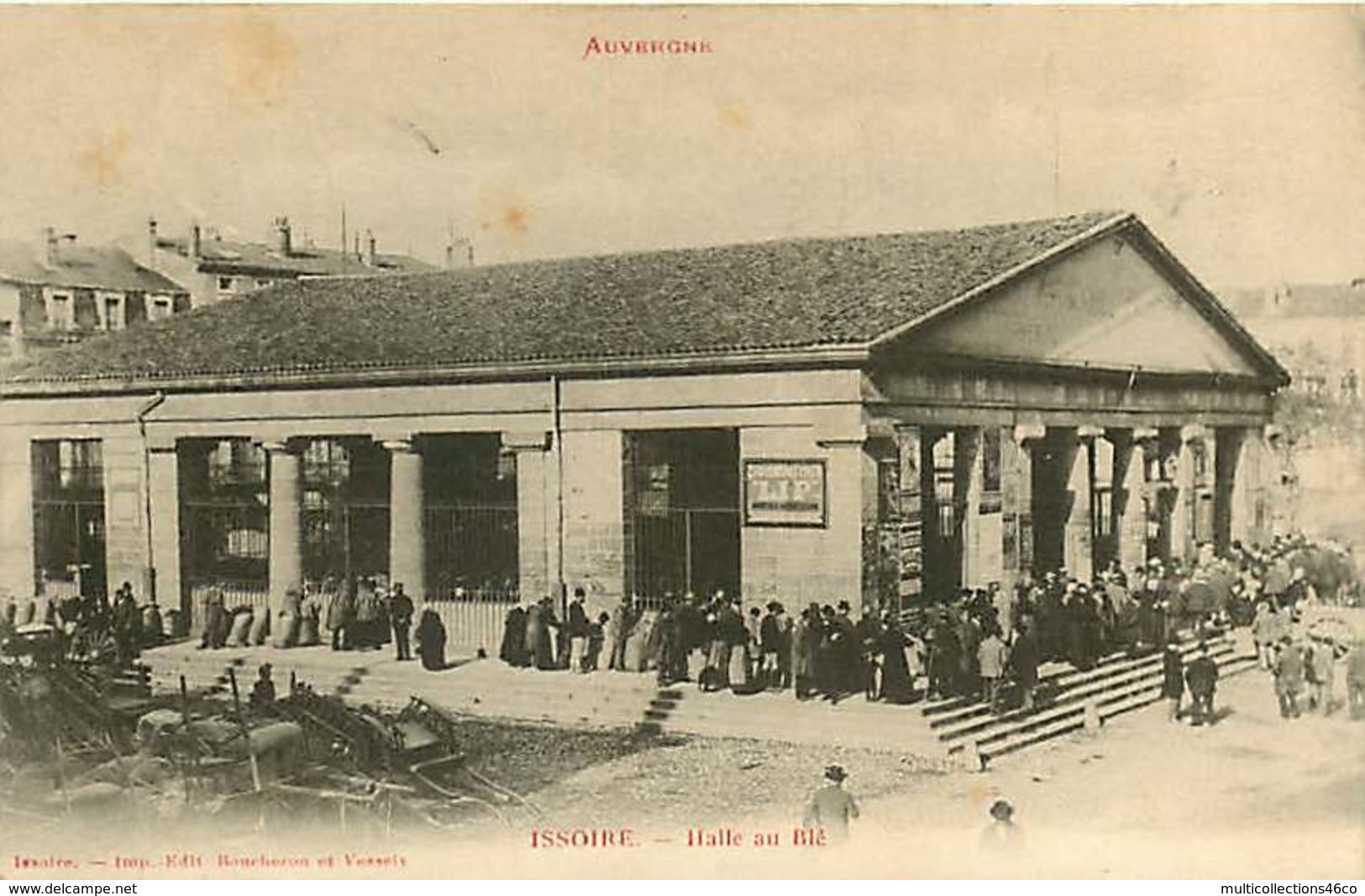 121218 - 63 ISSOIRE Halle Au Blé - Affiche LIP Chronomètre Montre - Issoire