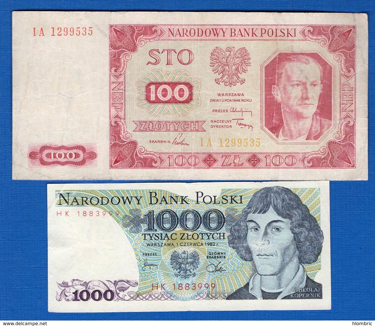 Pologne  8  Billets - Pologne