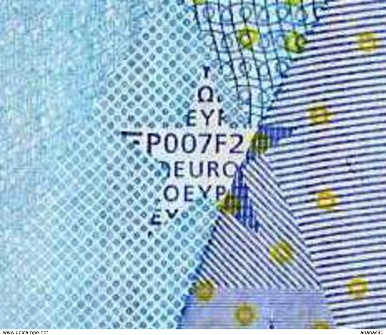 20 EURO DUISENBERG  - X - GERMANY -  P007 F2 - UNC - FDS - X08332547933 - 20 Euro