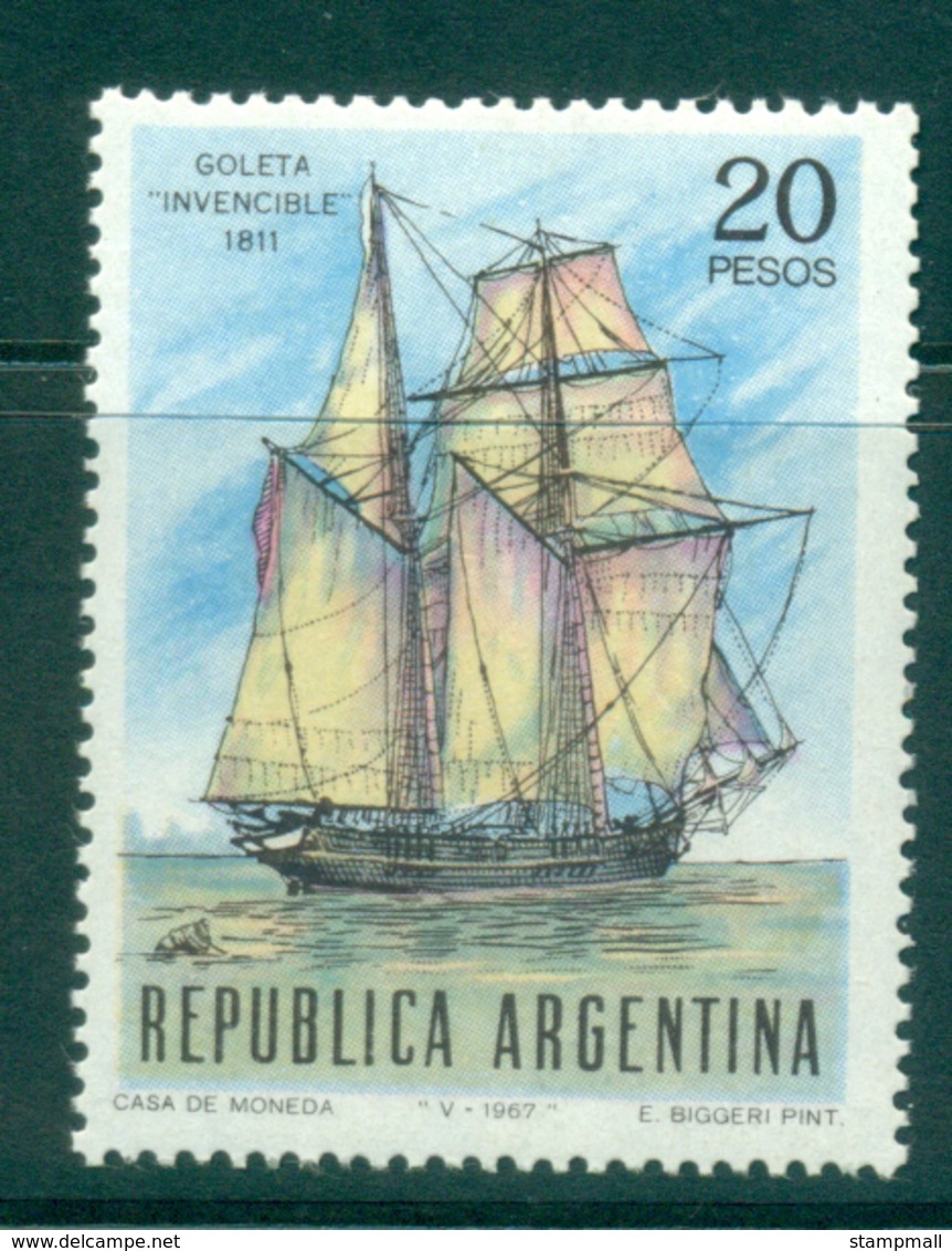 Argentina 1967 Navy Day Ship MUH Lot35725 - Other & Unclassified