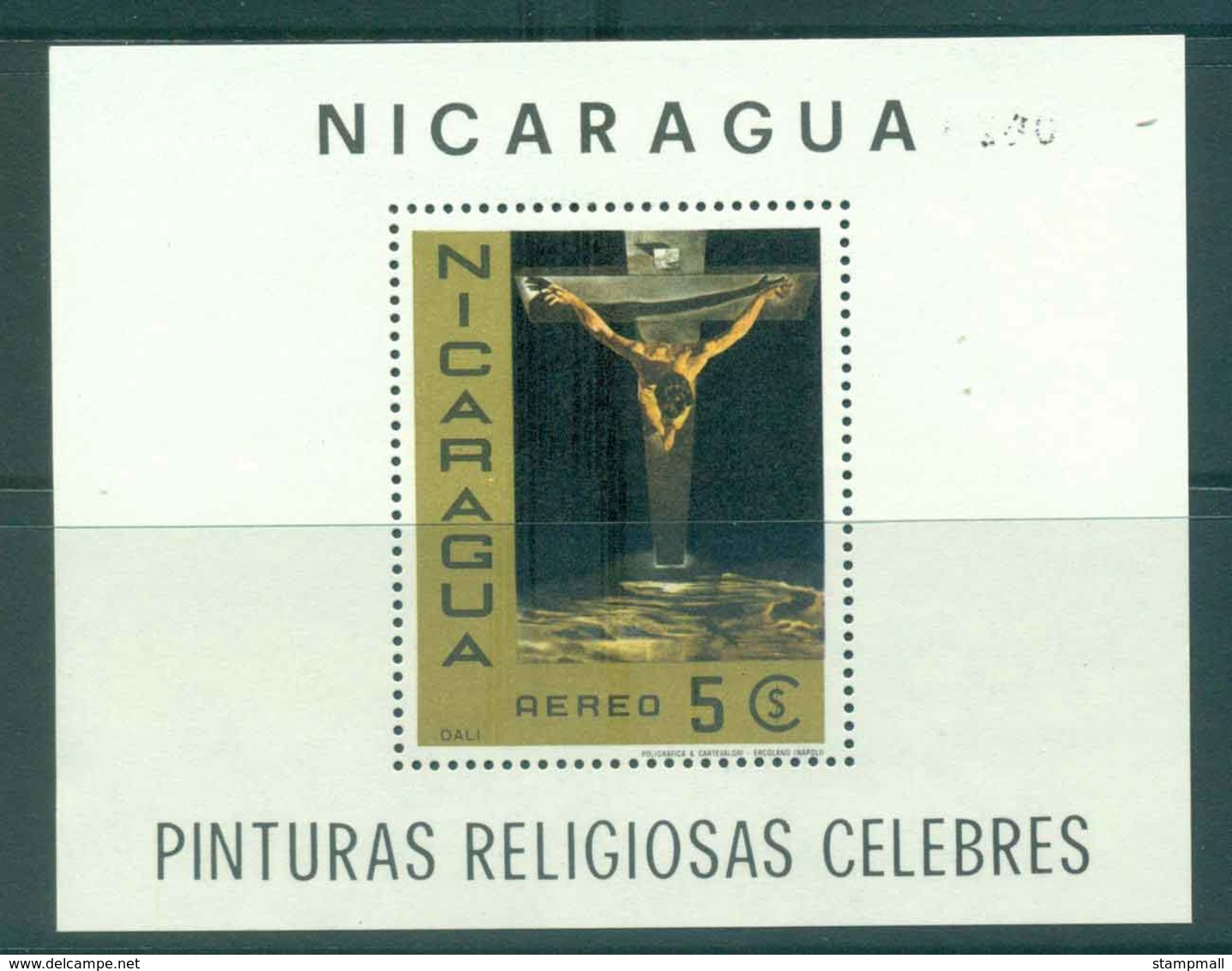 Nicaragua 1968 Religious Paintings MS MUH Lot43226 - Nicaragua