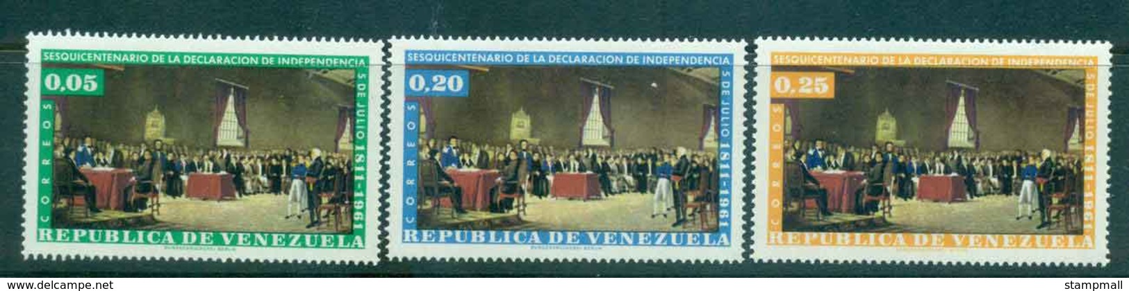 Venezuela 1960 Independence (no Airs)MLH Lot46871 - Venezuela