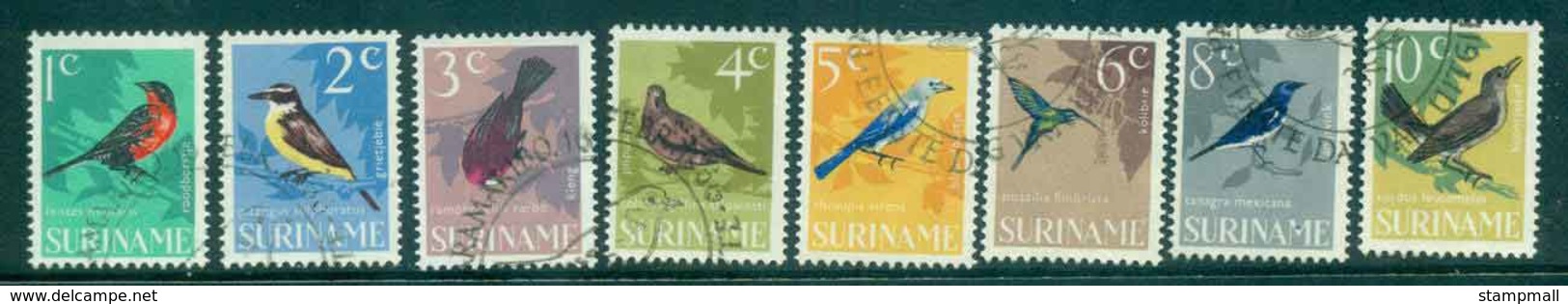 Surinam 1966 Birds FU Lot47194 - Surinam