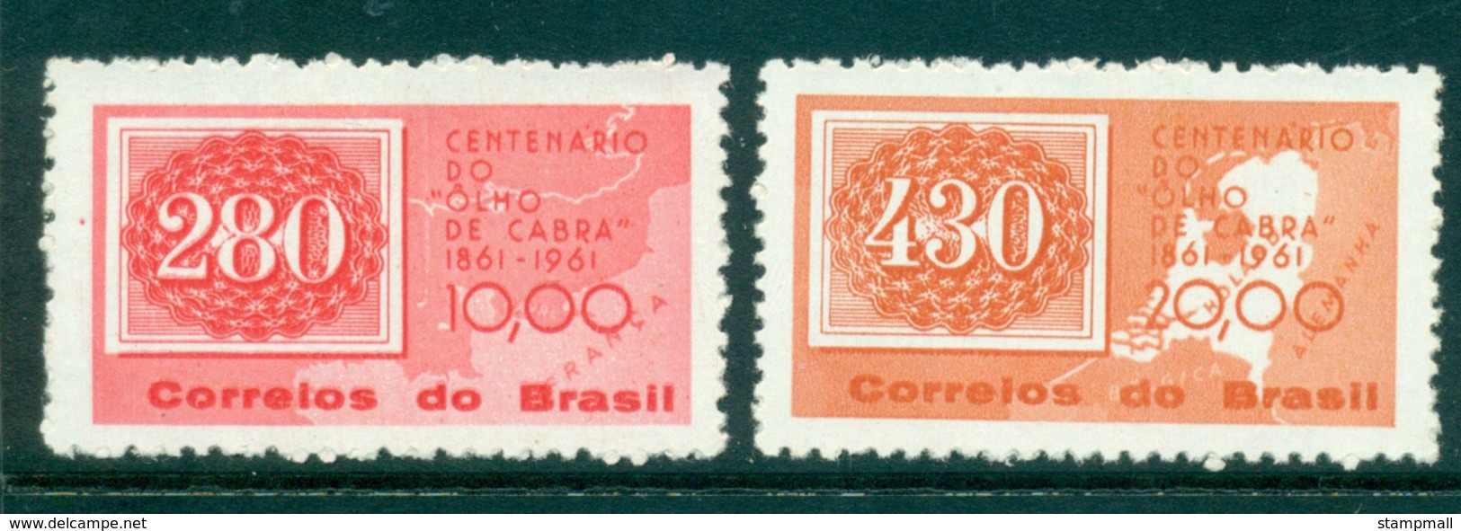 Brazil 1961 Stamp Centenary MLH Lot35398 - Other & Unclassified