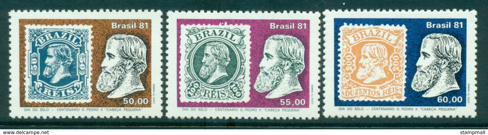 Brazil 1981 Stamp Day MUH Lot35408 - Other & Unclassified