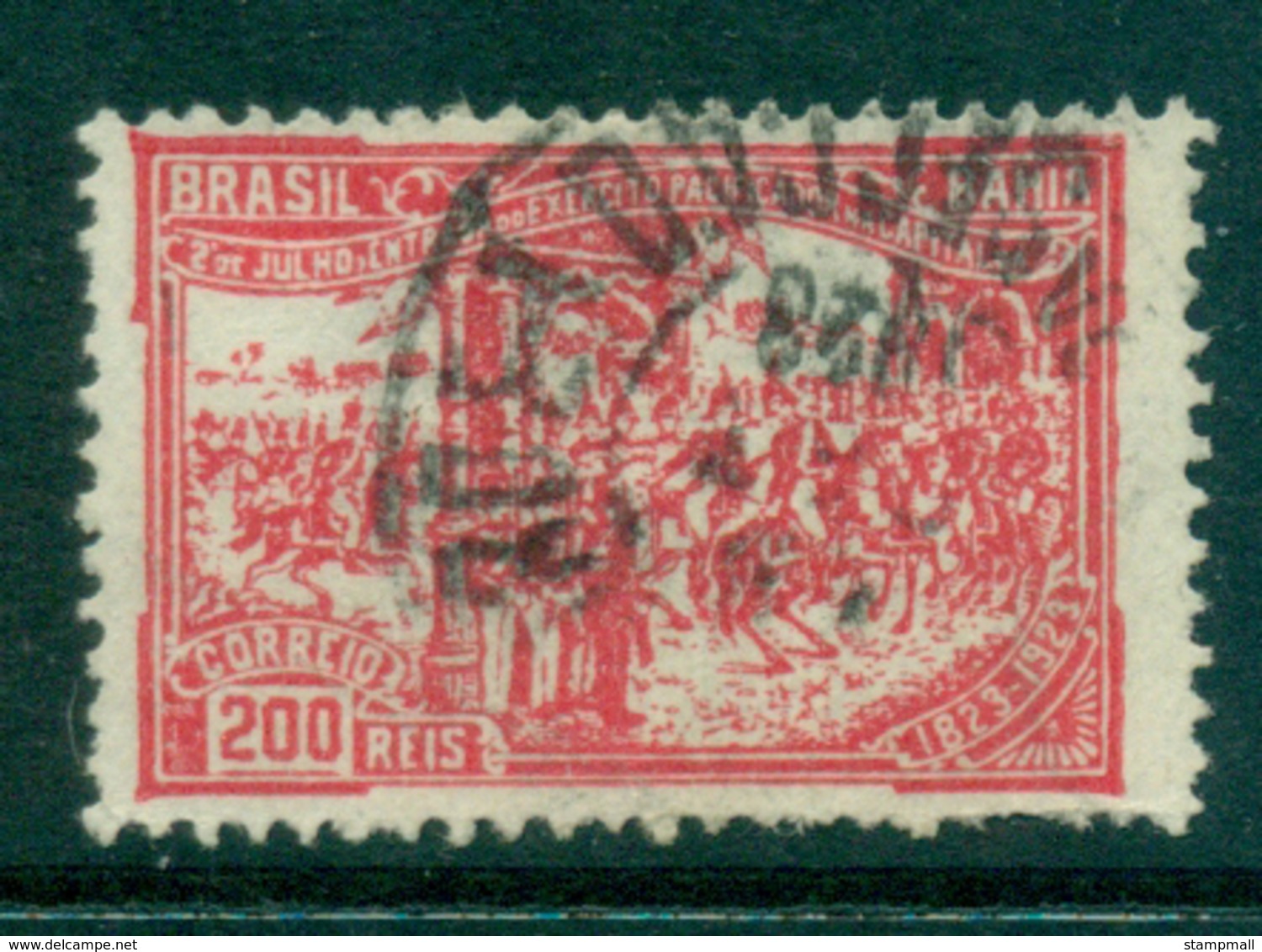 Brazil 1923 Army Entering Bahia FU Lot36145 - Other & Unclassified