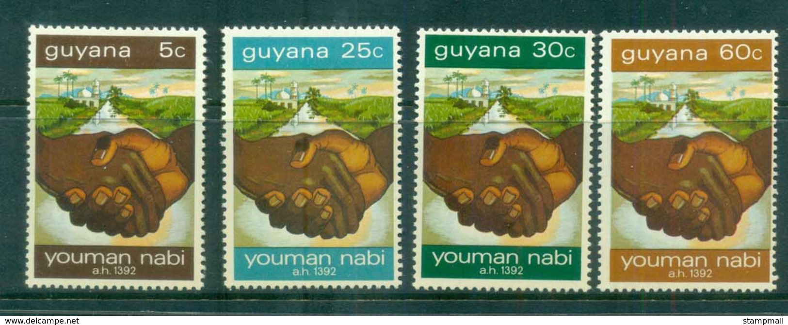 Guyana 1972 Youman Nabi Festival MH Lot79343 - Guyana (1966-...)