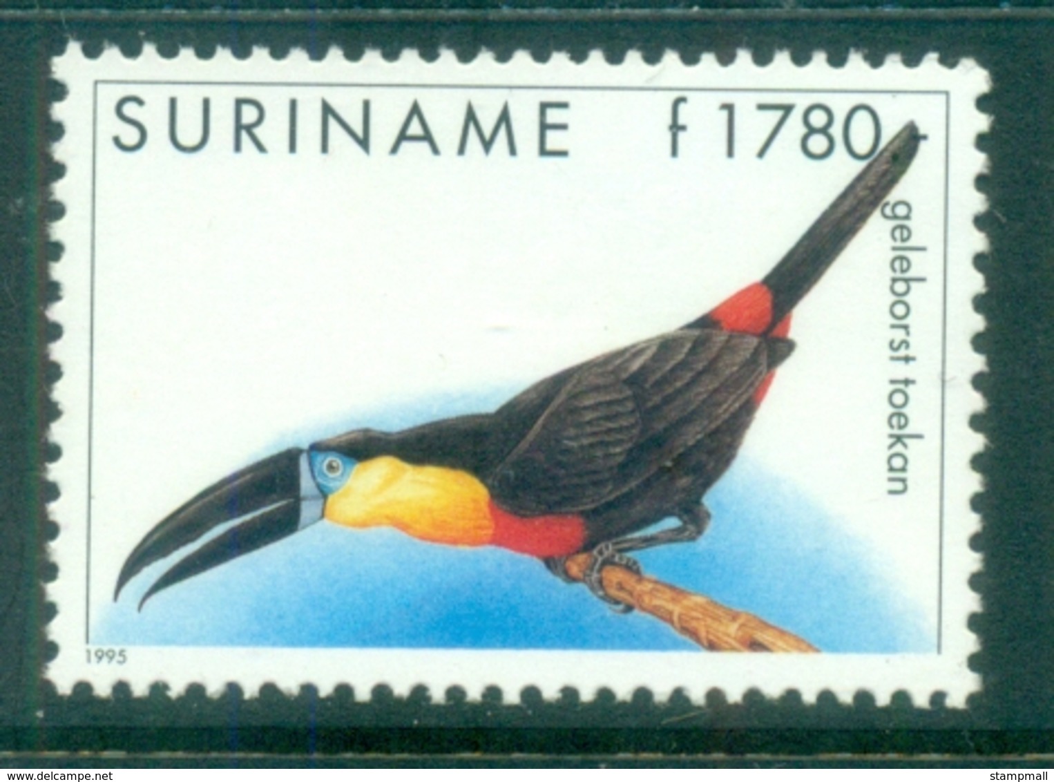 Surinam 1985-95 Birds, Toucan MUH - Surinam