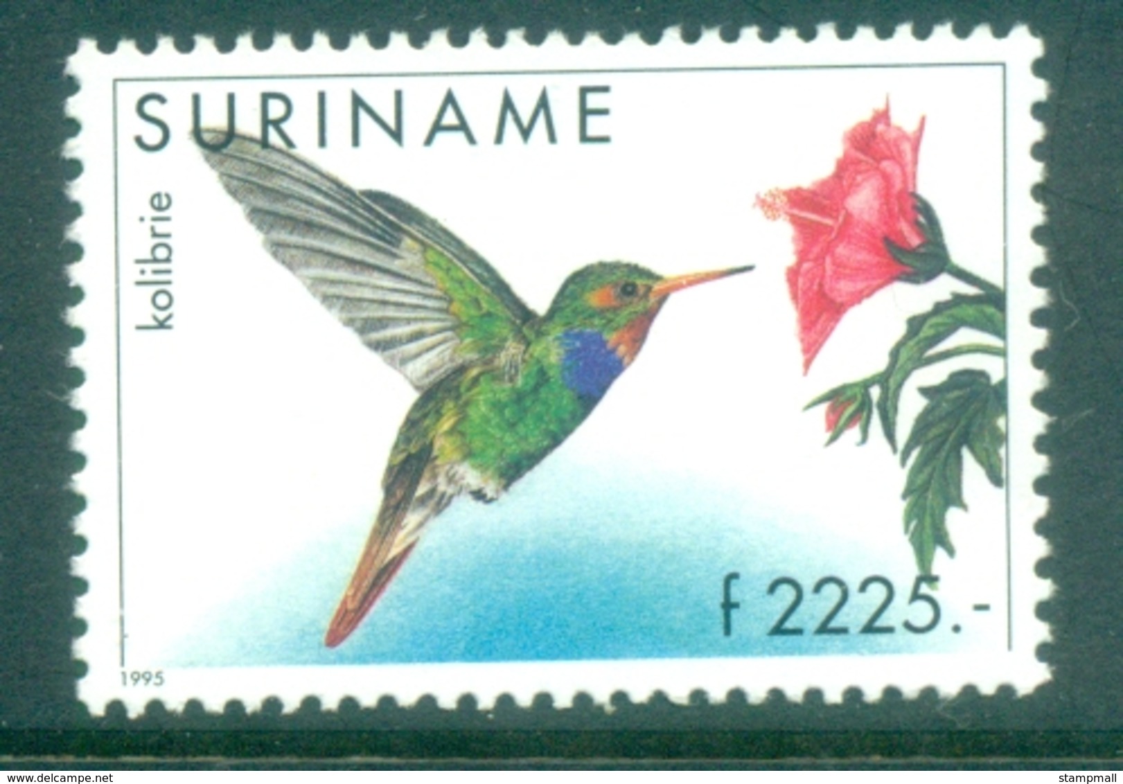 Surinam 1985-95 Birds, Hummingbird MUH - Surinam