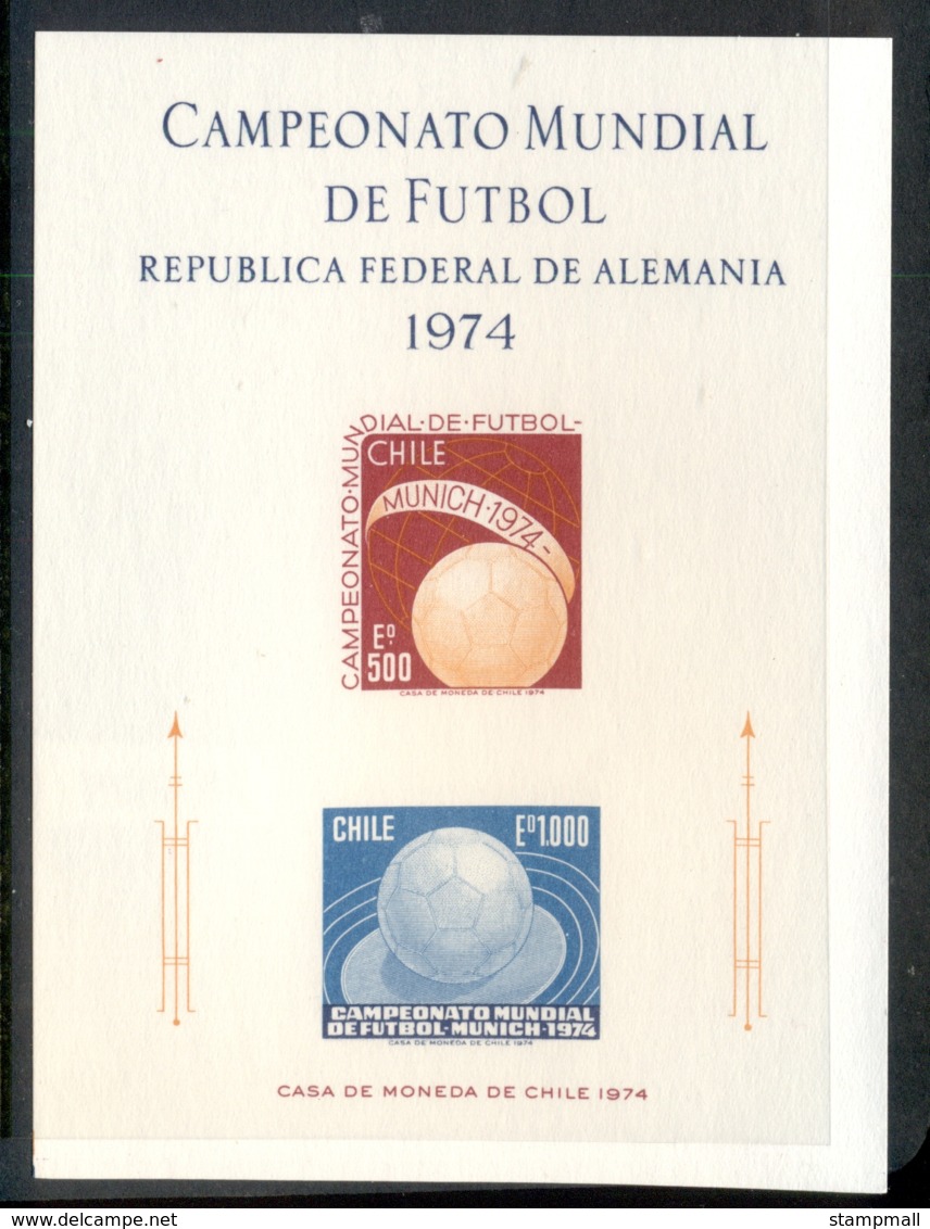 Chile 1974 World Cup Soccer Munich MS MUH - Ecuador