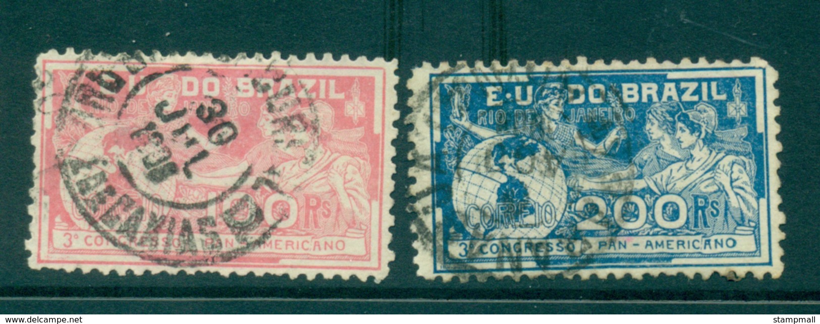 Brazil 1906 Pan American Congress FU Lot36125 - Other & Unclassified