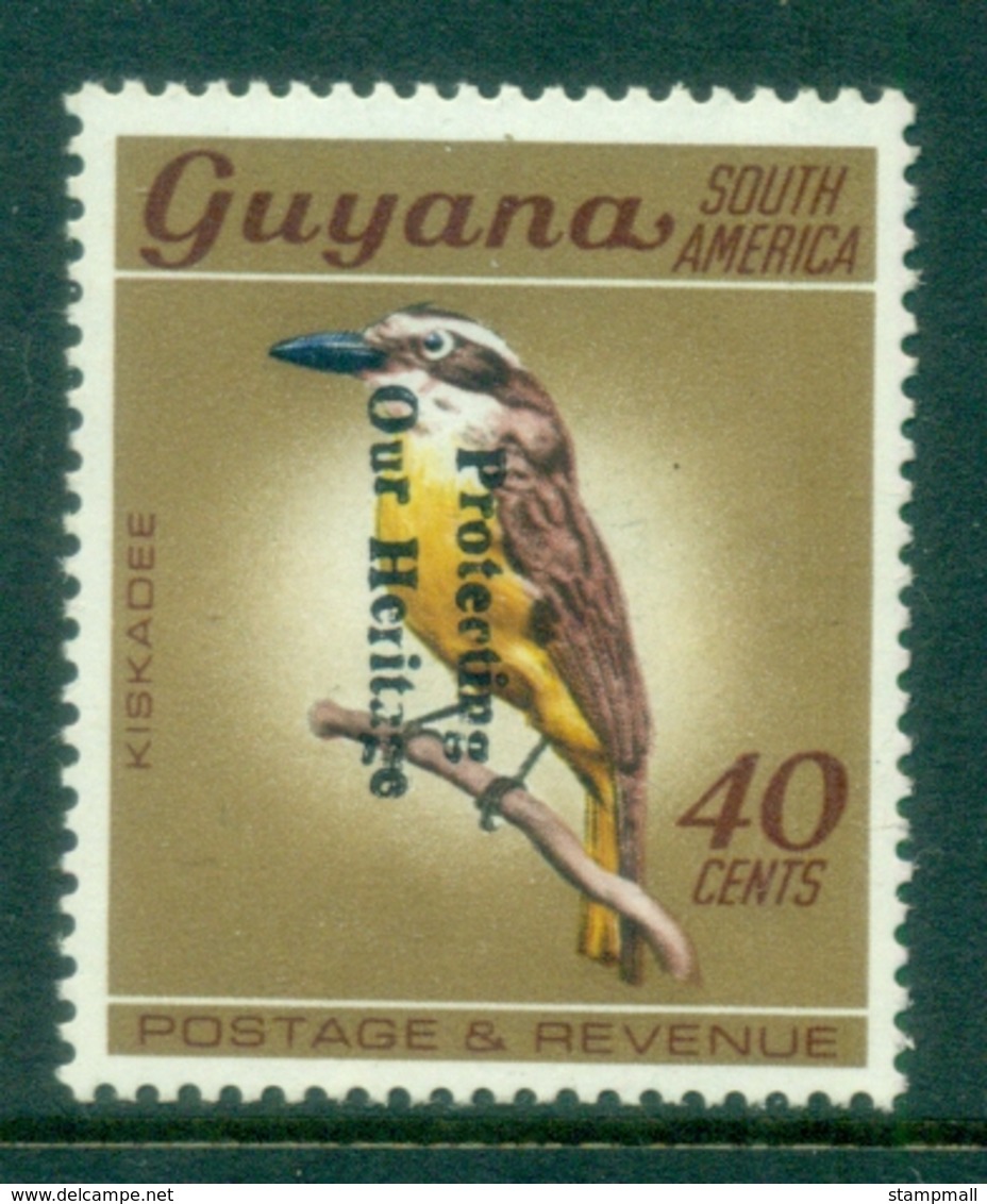 Guyana 1984 Pictorials, Bird 225 On 10 Opt MUH - Guyana (1966-...)