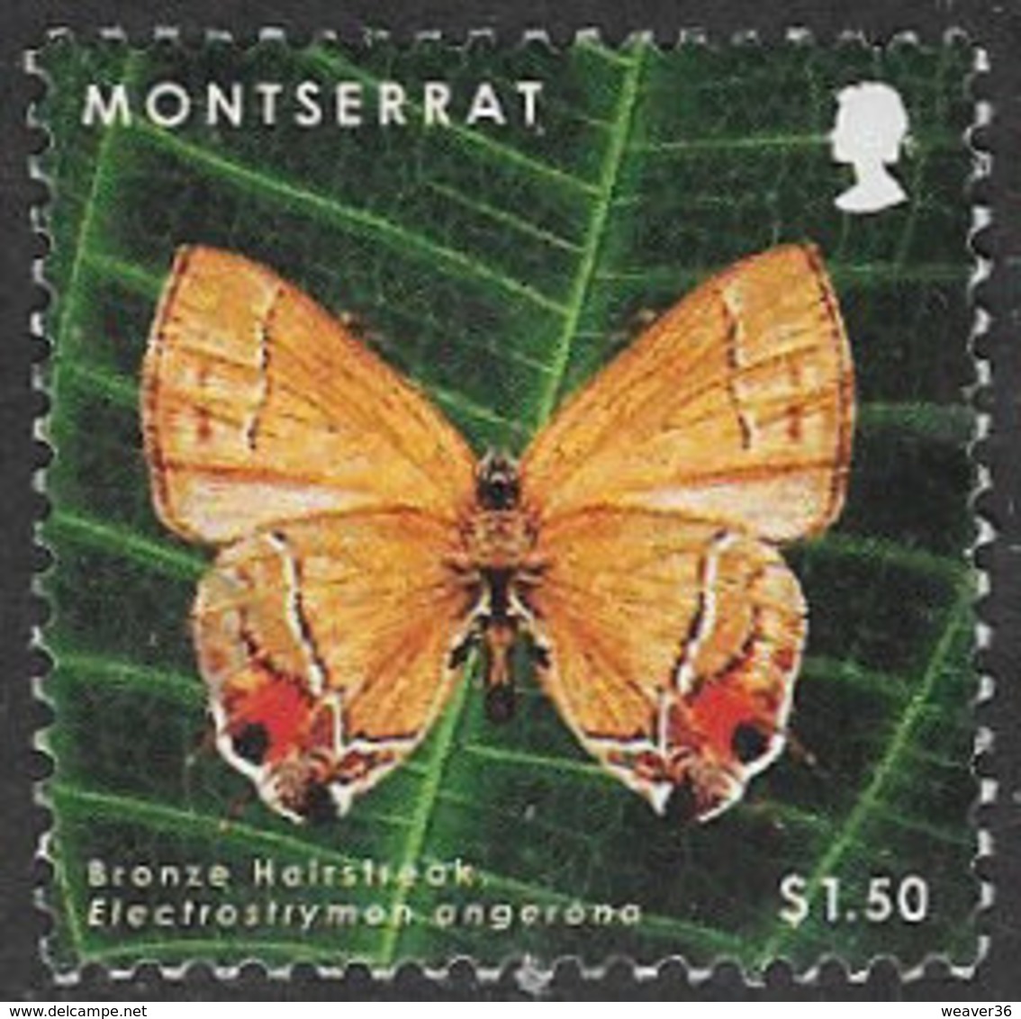 Montserrat 2012 Definitive $1.50 Good/fine Used [38/31700/ND] - Montserrat