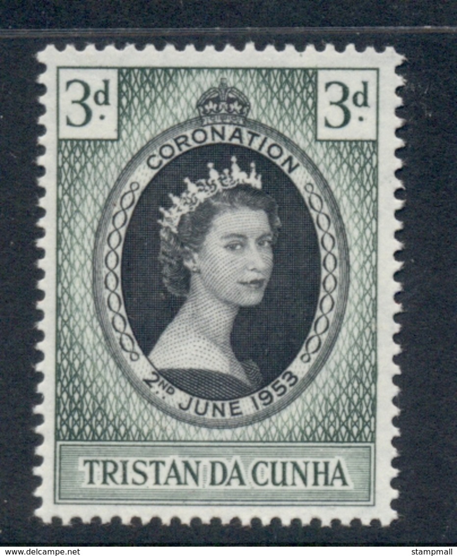 Tristan Da Cunha 1953 Coronation MUH - Tristan Da Cunha