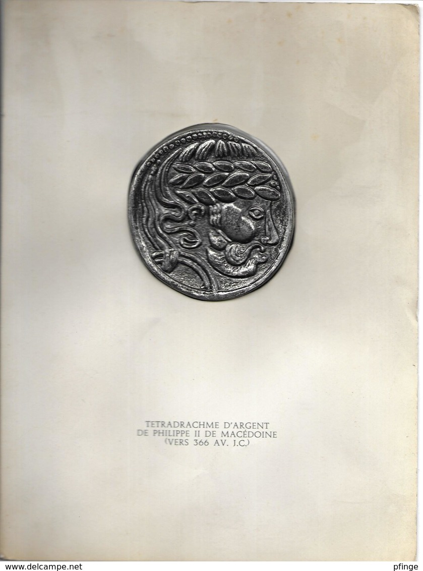 Tétradrachme D'argent De Philippe II De Macédoine  - Publicité Médicale Unicilline Diamant - Specimen
