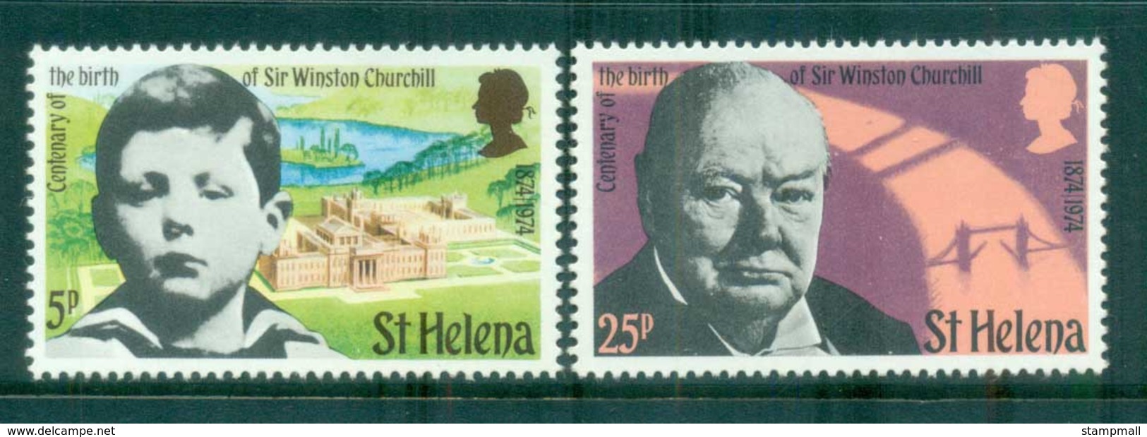 St Helena 1974 Winston Churchill MUH - Saint Helena Island
