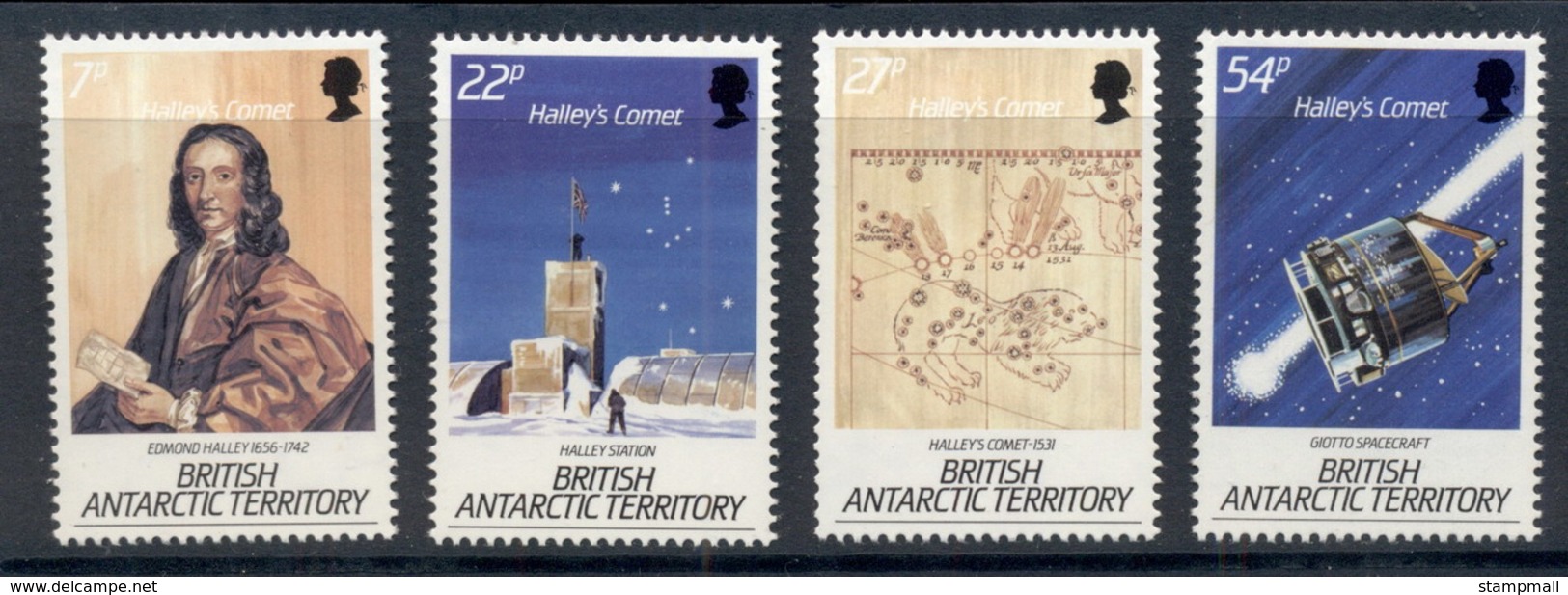 BAT 1986 Halley's Comet MUH - Other & Unclassified