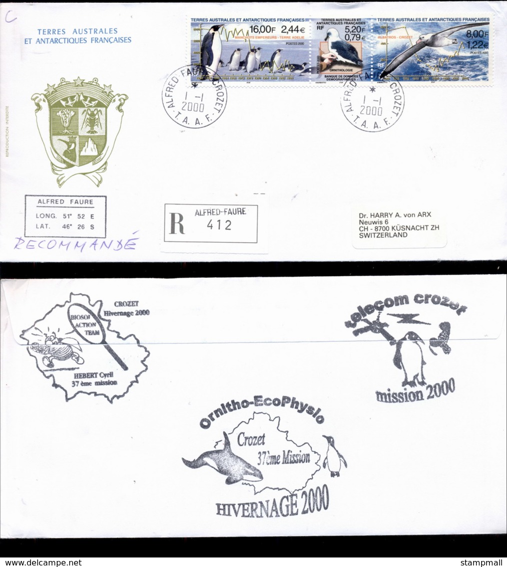 French Antarctic Territory 2000 Bird Demographics, Penguins Cover - Other & Unclassified