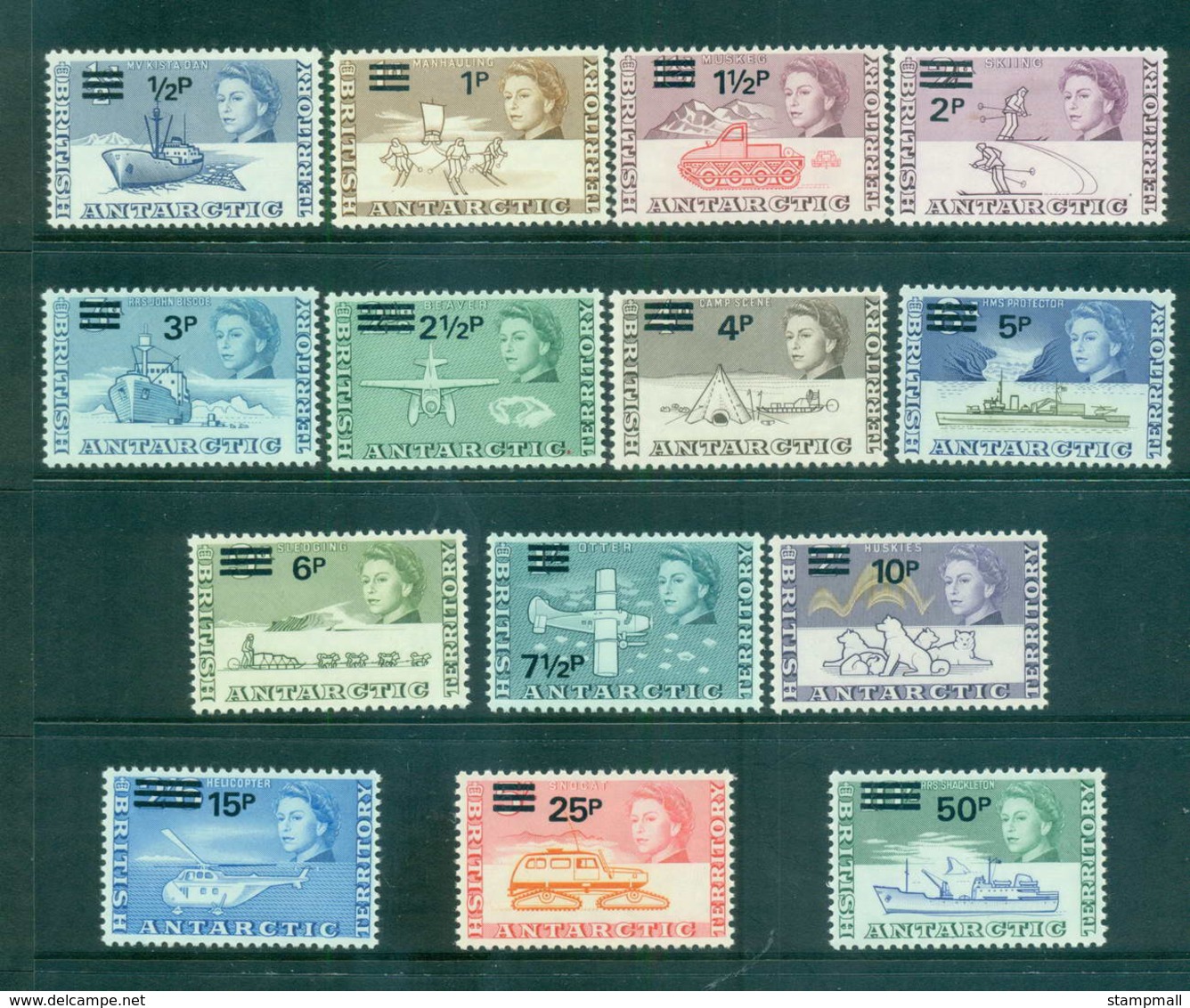 BAT 1971 Decimal Opts MLH Lot66248 - Other & Unclassified