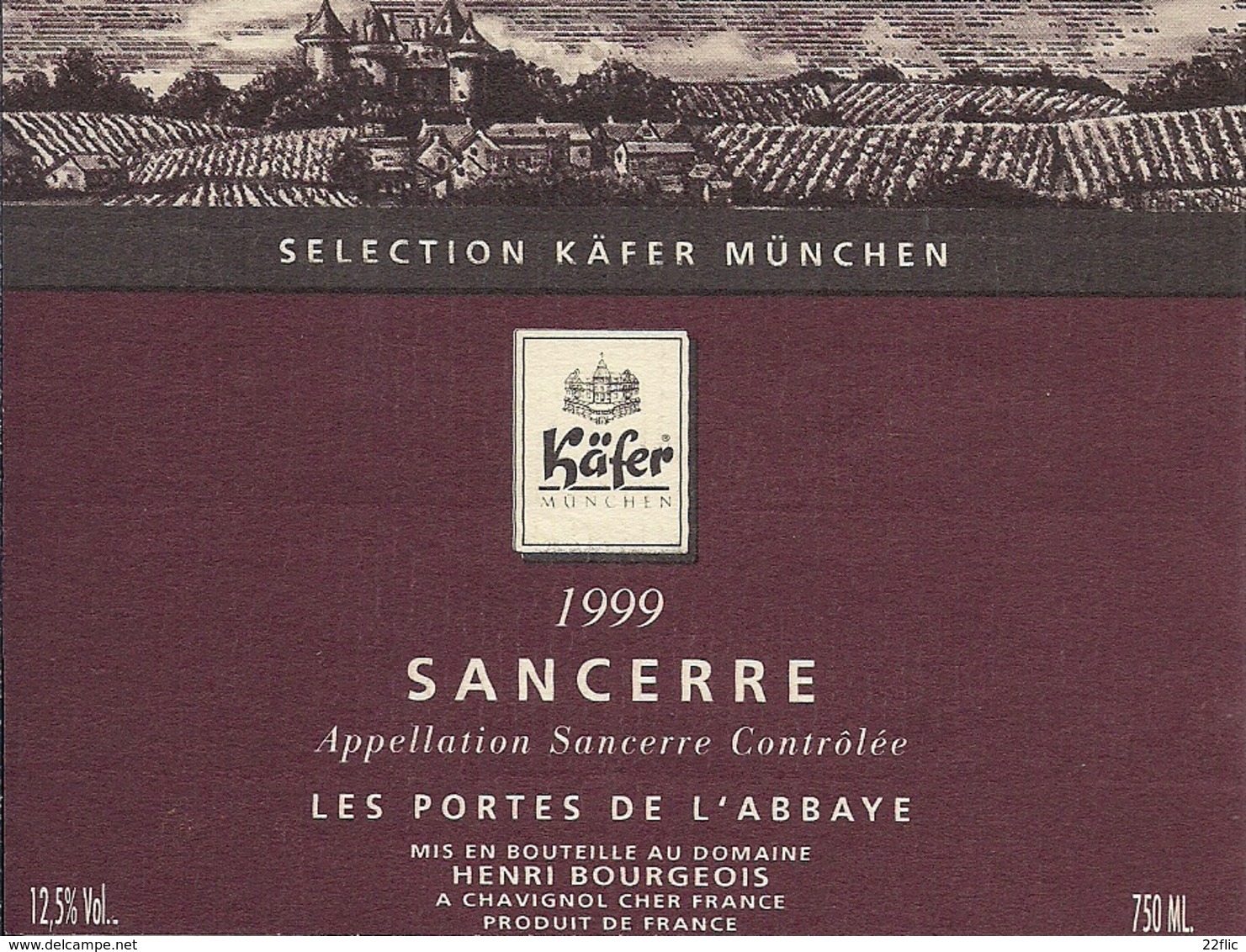 SELECTION KAFER MUNCHEN SANCERRE LES PORTES DE L'ABBAYE 1999  (8) - Autres & Non Classés