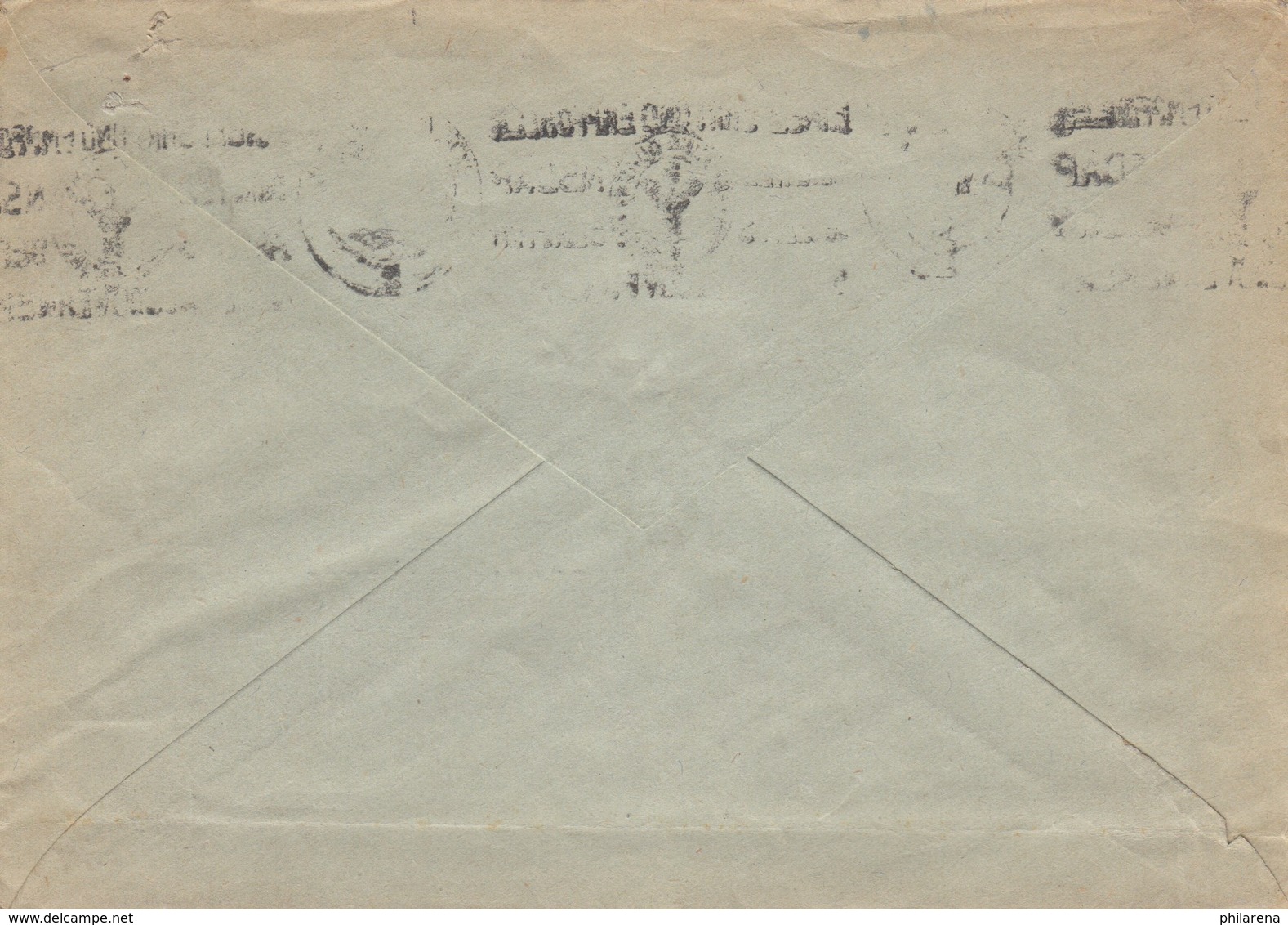GG: Brief Poln. Rotes Kreuz Krakau Nach Radomsko Und Zurück. Klebezettel Adresse - Occupation 1938-45