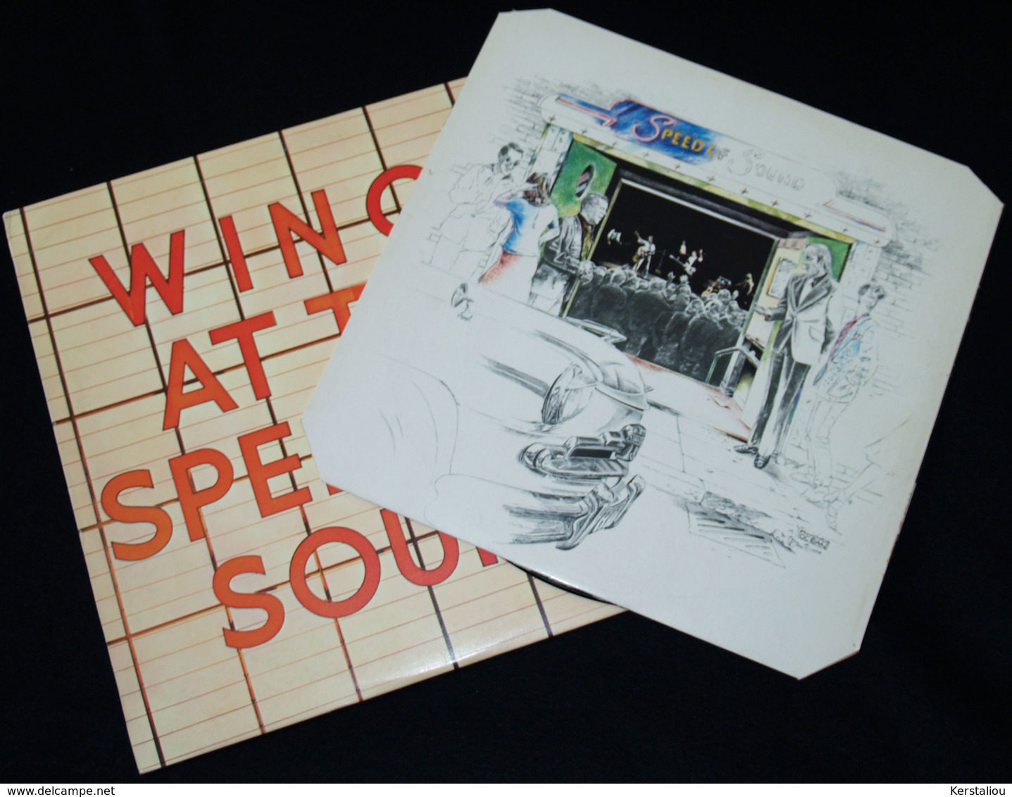 WINGS–"At The Speed Of Sound & London Town"–2 LP–1976 & 1978 - Rock