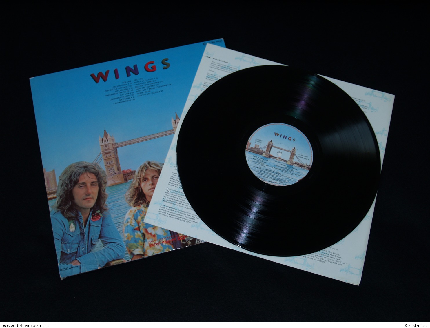 WINGS–"At the speed of sound & London town"–2 LP–1976 & 1978