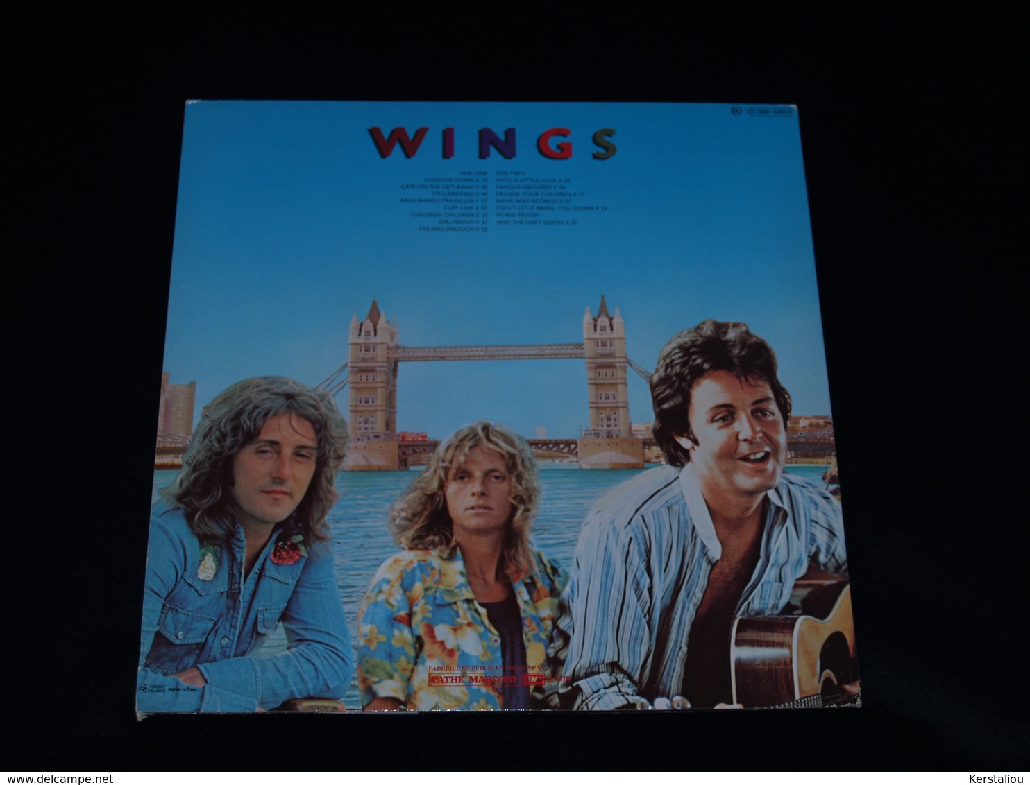 WINGS–"At the speed of sound & London town"–2 LP–1976 & 1978