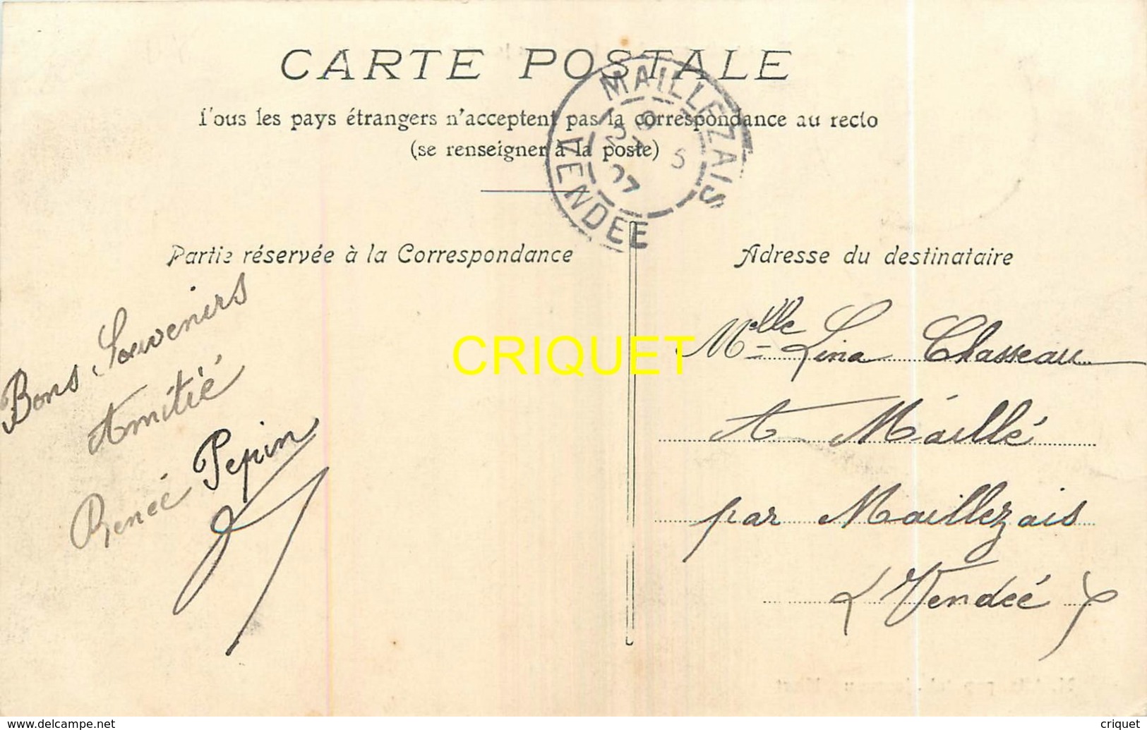 79 Beauvoir Sur Niort, Un Jour De Foire, Très Beau Plan, Gendarme...., Affranchie 1907, Beau Cliché Pas Courant - Beauvoir Sur Niort