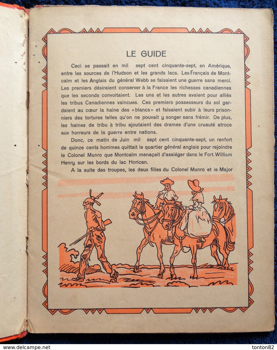 Contes Et Aventures - Fenimore Cooper - Le Dernier Des Mohicans . - Autres & Non Classés