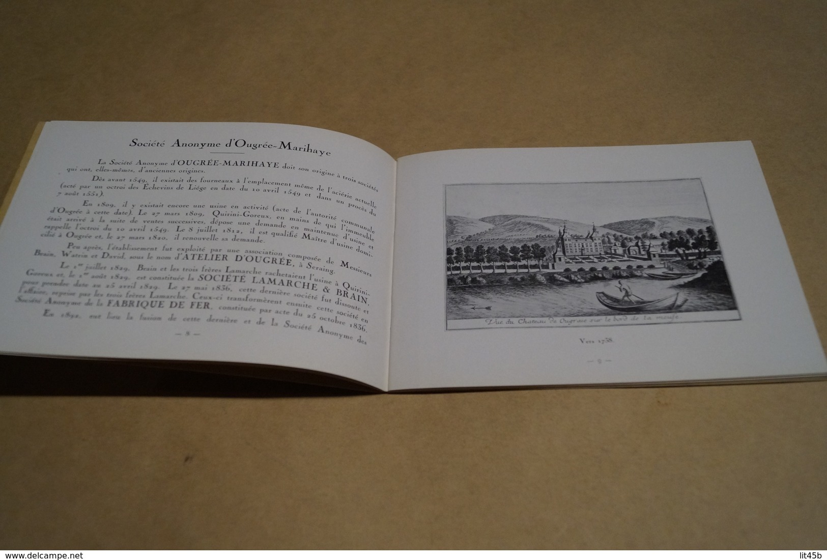 ancien catalogue,socièté commerciale de Belgique,Ougrée - Marihaye,Mai 1930,dimensions ; 18 Cm./13 Cm.47 pages